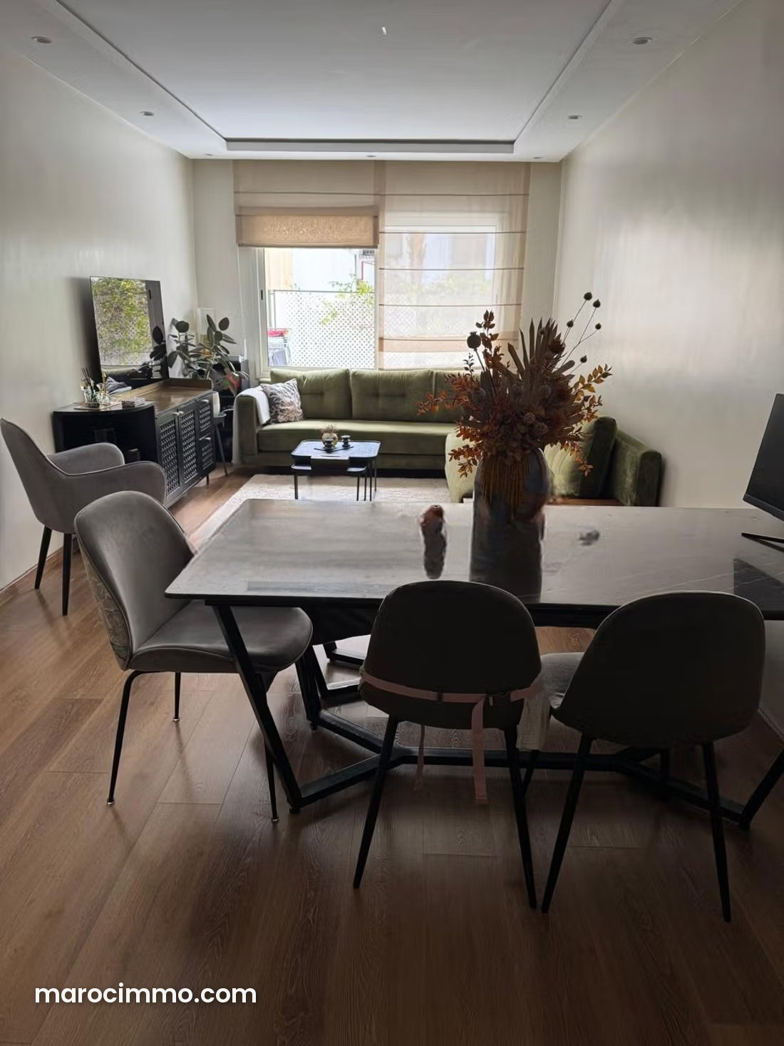Furnished 110 sqm Apartment, 2 Bedrooms, Maârif Extension, Casablanca — Casablanca