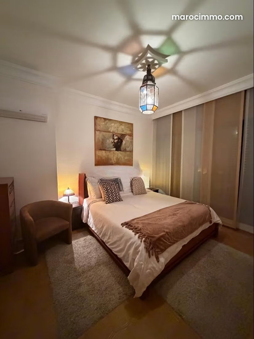 Appartement meublé 200 m², 3 chambres, Agdal, Rabat — Rabat