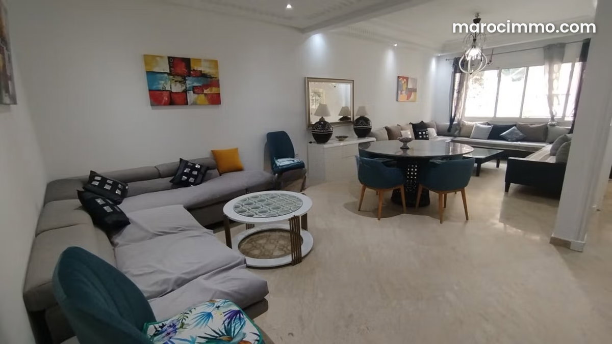 Bel appartement 3ch à louer meublé sur Gauthier