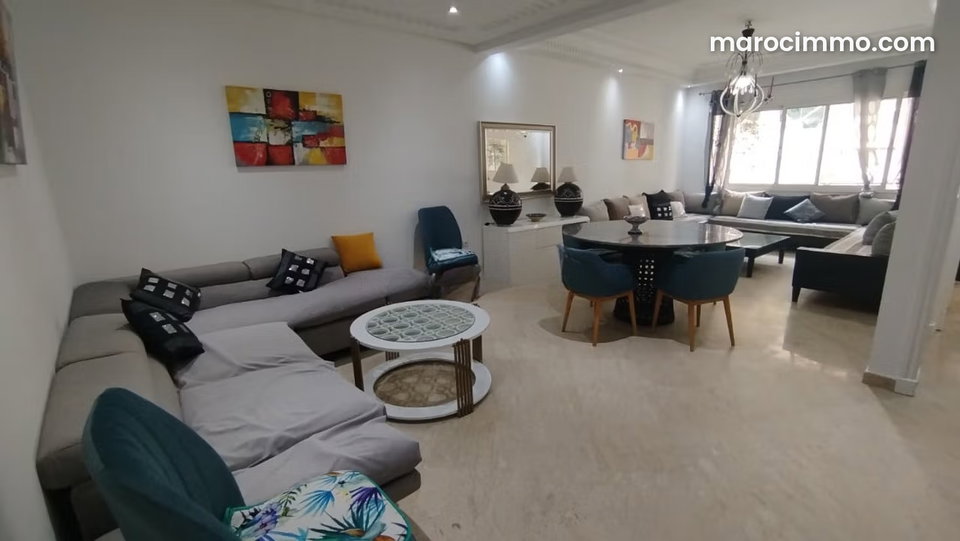 Bel appartement 3ch à louer meublé sur Gauthier