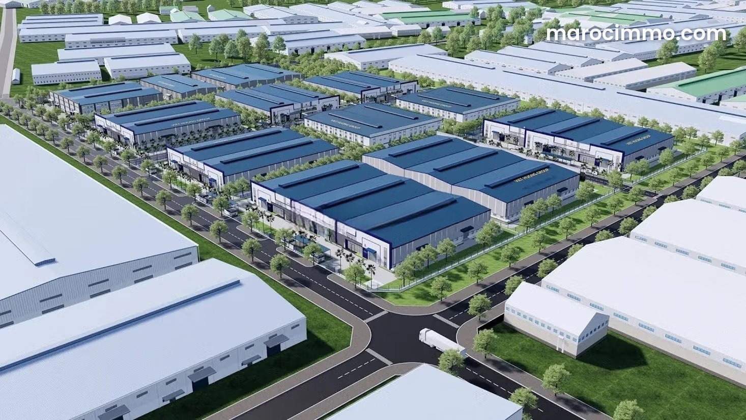12,000 m² Industrial Land Plot, Industrial Zone, Casablanca — Casablanca