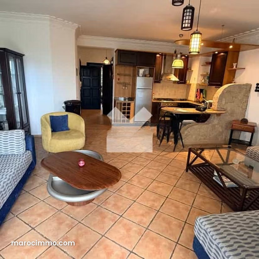 Furnished Apartment with Garden for Rent in Dar Bouazza — Dar Bouazza