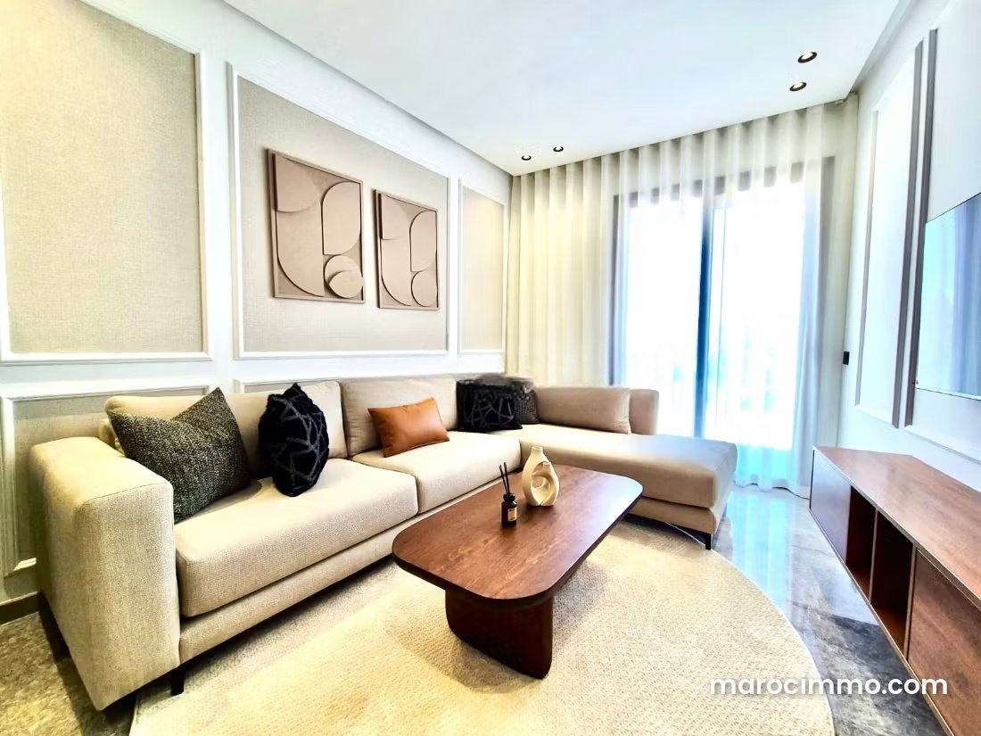 Furnished Apartment with Terrace for Rent in Oasis, Casablanca — Casablanca
