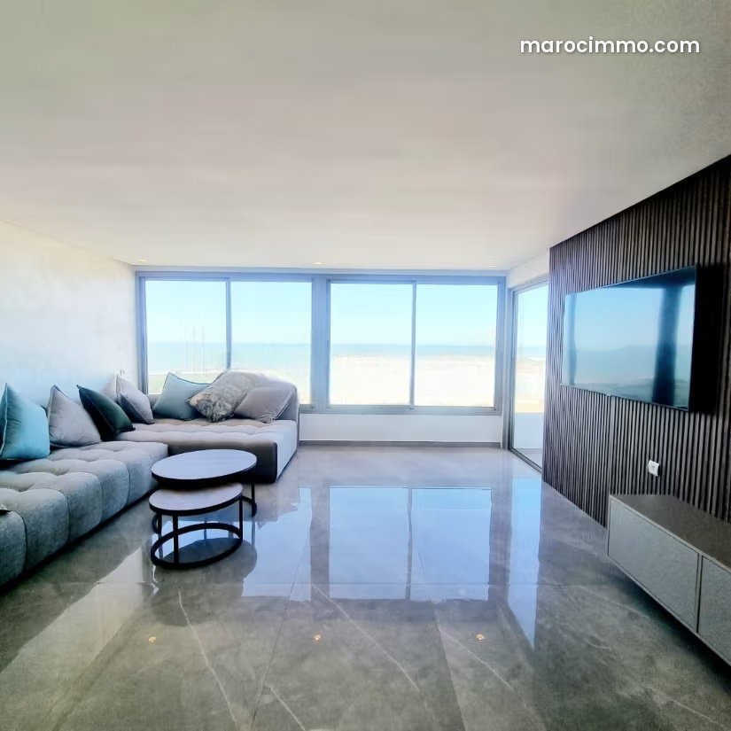Furnished Apartment with Sea-View Terrace in Bourgogne, Casablanca — Casablanca