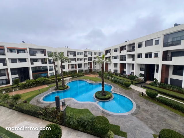 Superbe appartement meublé à louer à Ville Verte — Bouskoura