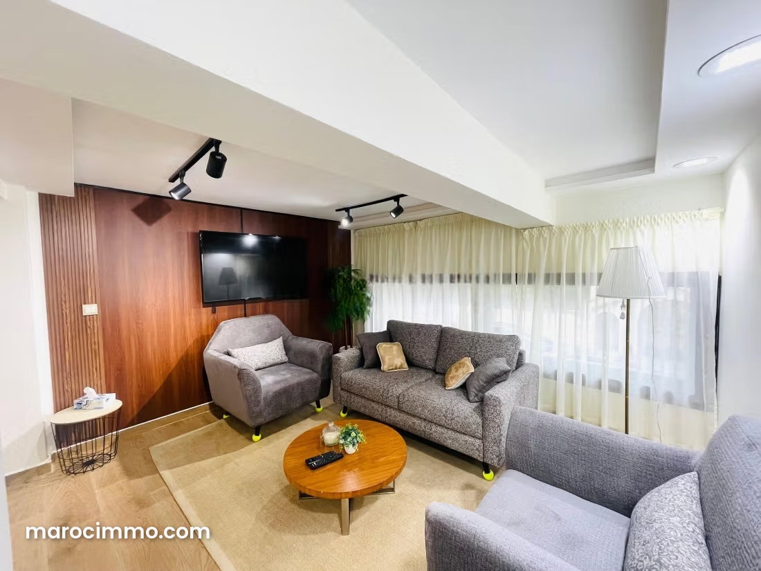 Brand-new furnished 63 m² apartment for rent in Gauthier, Casablanca — Casablanca