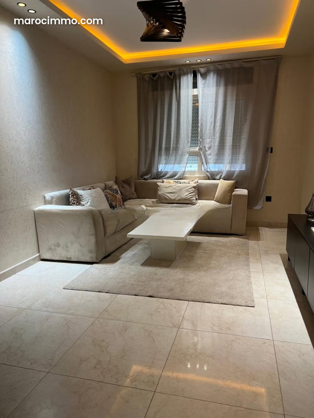 Sea-View Apartment for Rent in the De La Plage District, Tangier — Tangier
