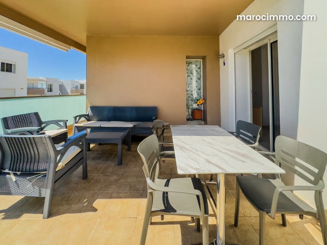 Appartement meublé 105 m², 2 chambres, piscine, Taghazout — Taghazout