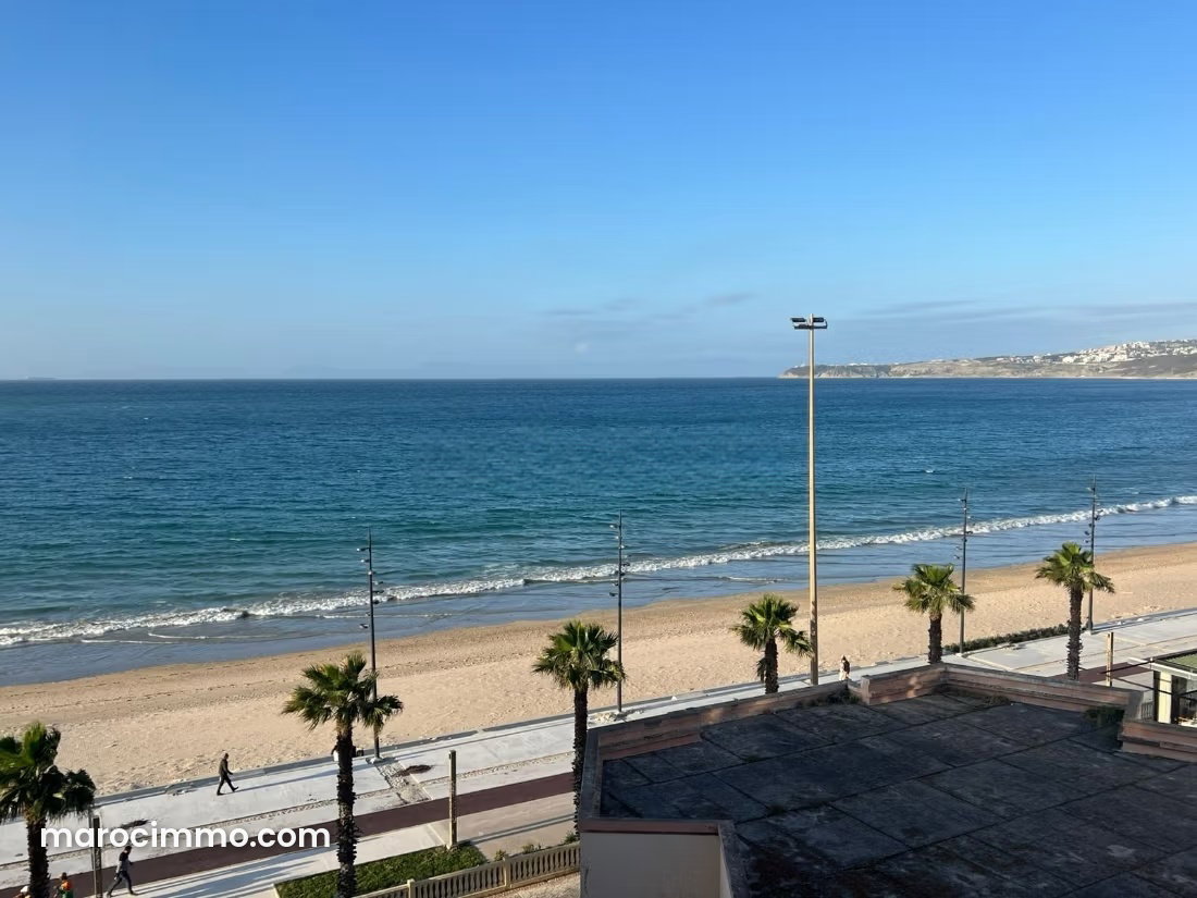 Appartement vue mer avec terrasse quartier De La Plage Tanger — Tanger