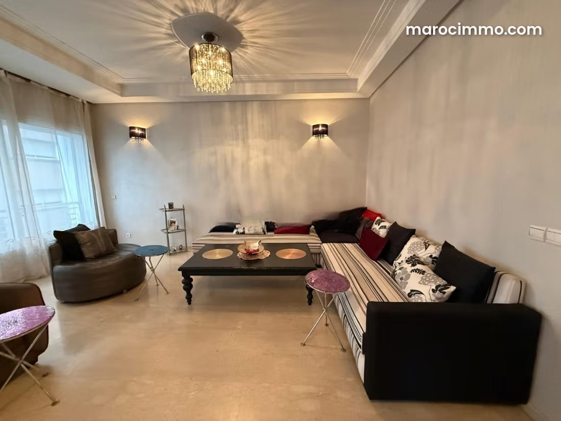 Appartement 159 m², 3 chambres, terrasse et jardin, Les Princesses — Casablanca