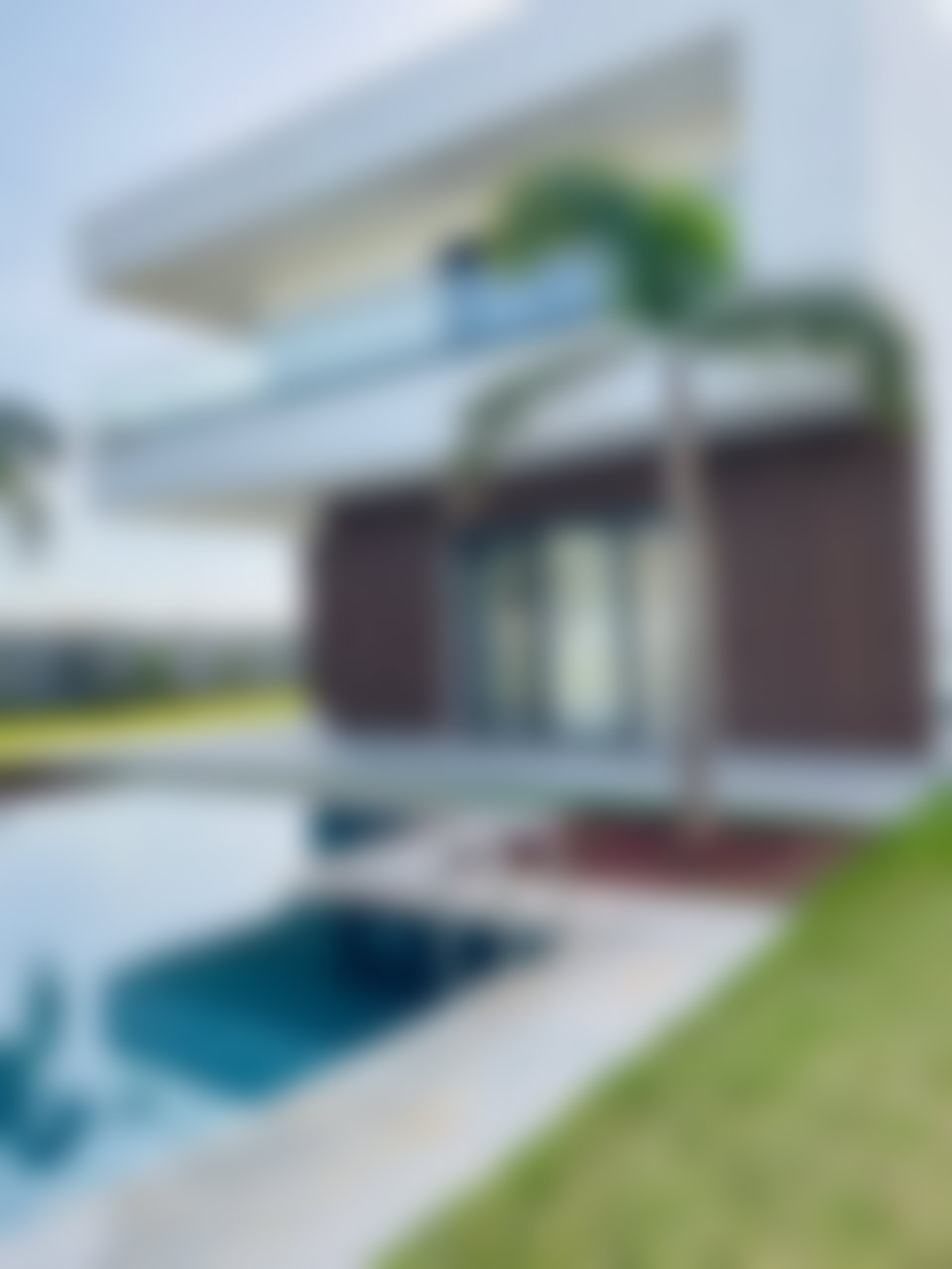 Villa 1000 m² avec piscine, Ville Verte Bouskoura