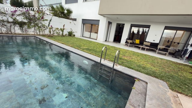 Exceptional Apartment with Private Garden and Pool Unobstructed View — Dar Bouazza