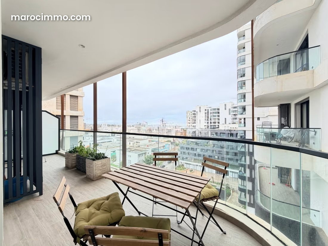 Furnished studio with terrace in the heart of CFC, Casablanca — Casablanca