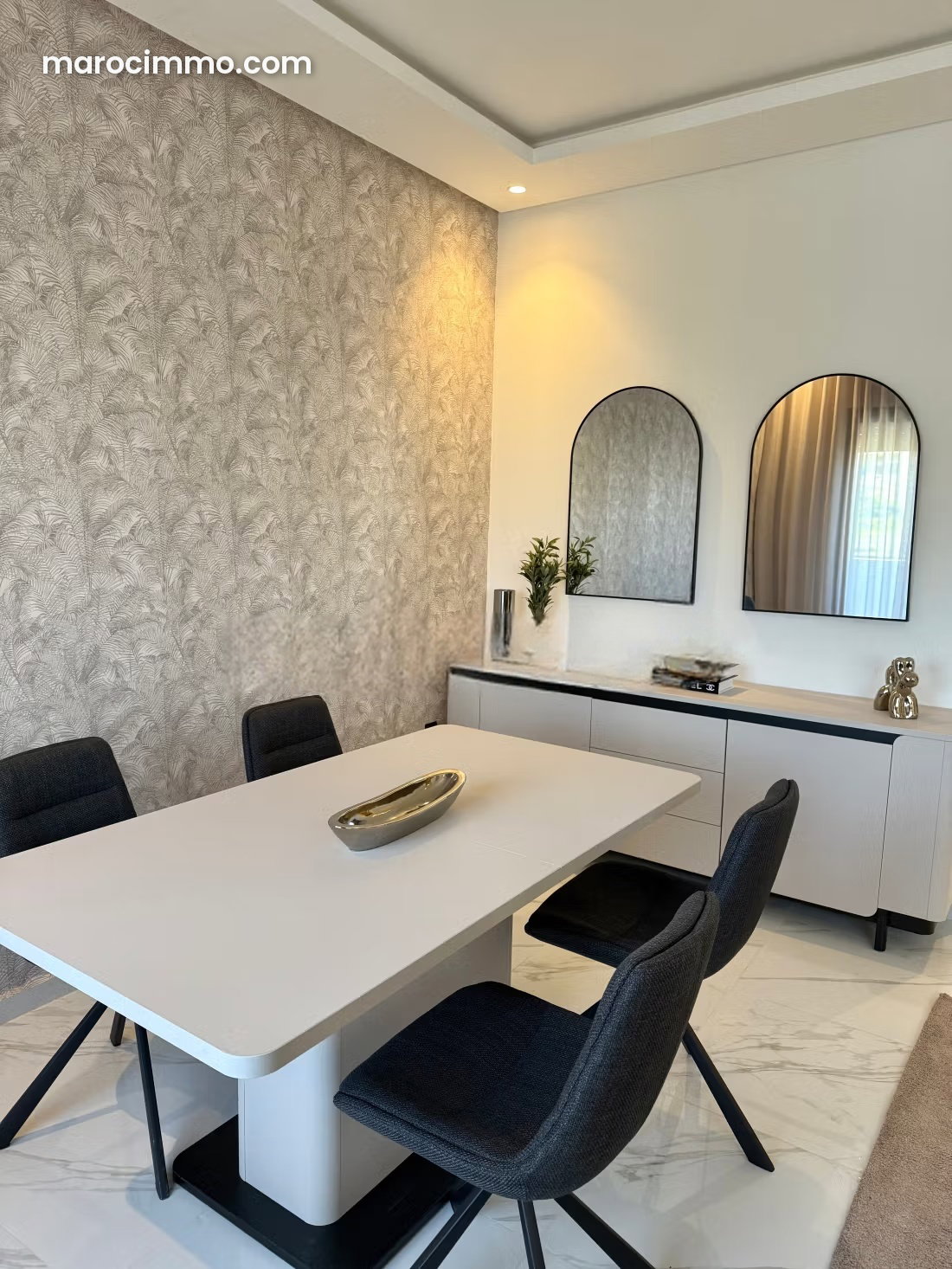 Appartement meublé avec terrasse et piscine à Sania Tanger — Tanger