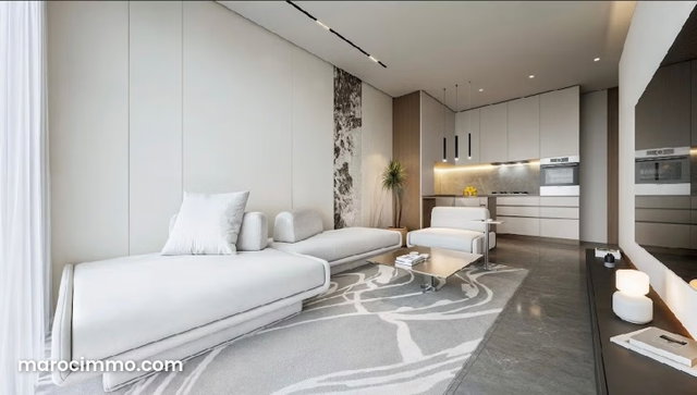 Apartment for Sale Near Guéliz. 1 Bedroom. 3 Pools. Rooftop, Gym — 2