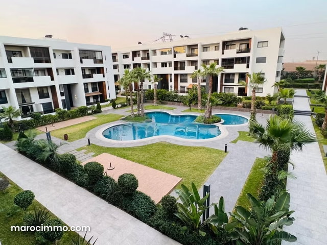 Elegant Apartment at One Hill, Bouskoura Green City — 2