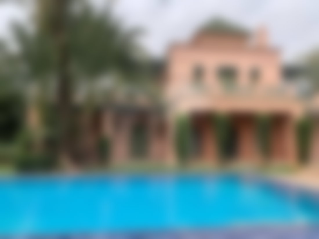 New 2,740 m² Villa in the Palmeraie, Marrakech, with 4 Bedrooms and Garden