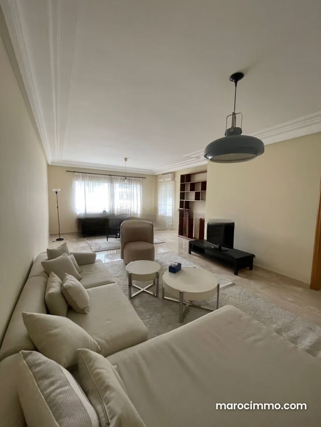 Furnished 180 m² Apartment with Terrace in Racine, Casablanca — Casablanca