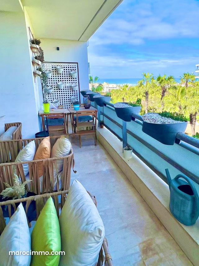 Stunning 3 Bedroom Apartment with Sea View in Ain Diab — 4