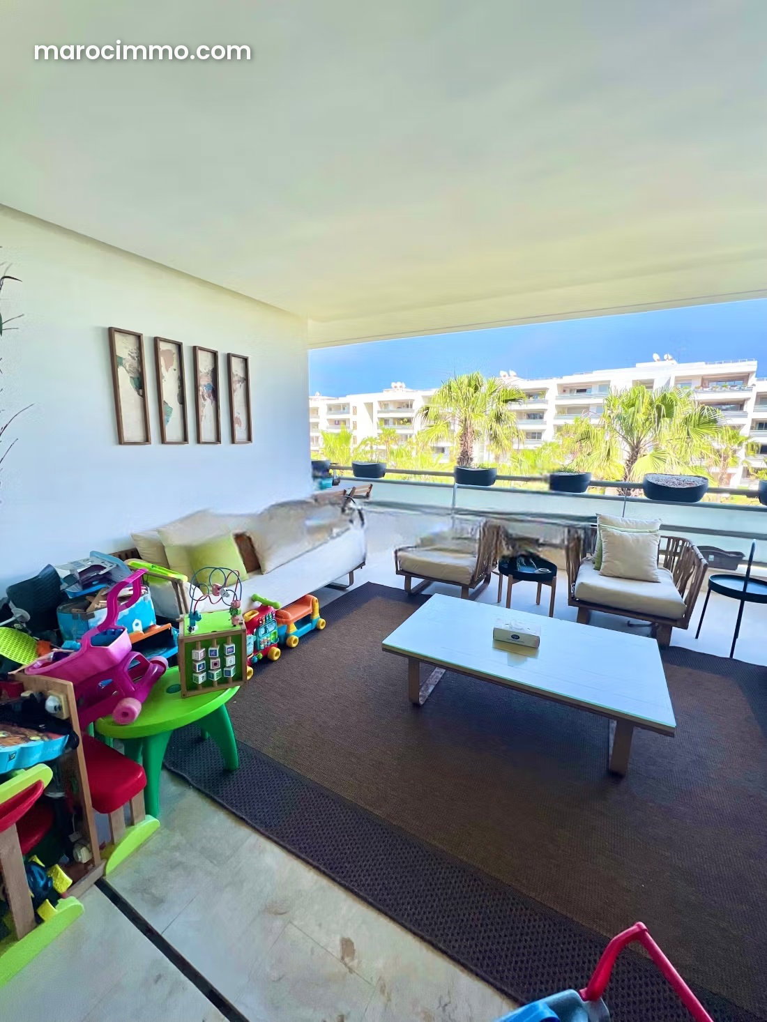 205 m² Apartment with Sea Views and Private Garden in Aïn Diab, Casablanca — Casablanca