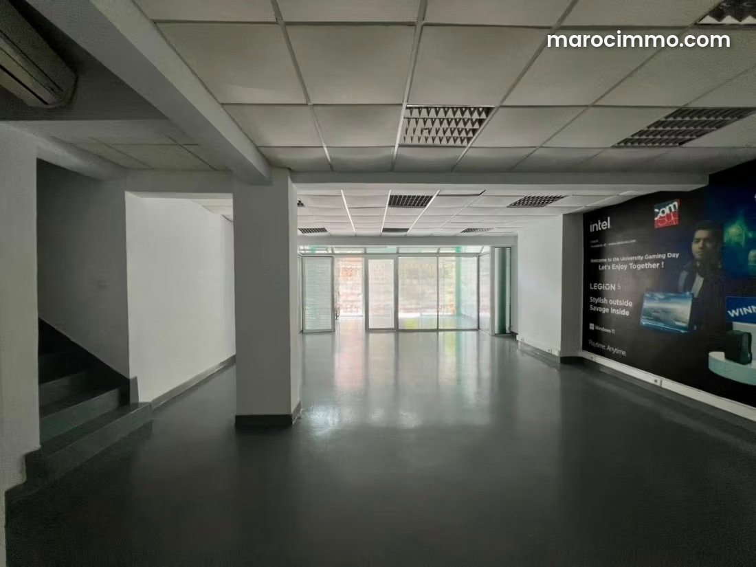 80 sqm Commercial Premises, Lusitania, Casablanca, For Rent — Casablanca