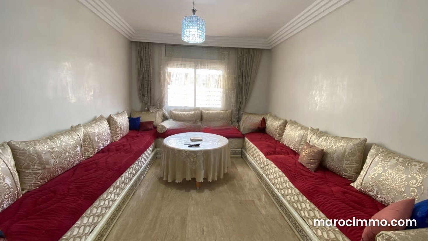 Furnished 3-Bedroom Apartment in the Ocean District, Rabat — Rabat