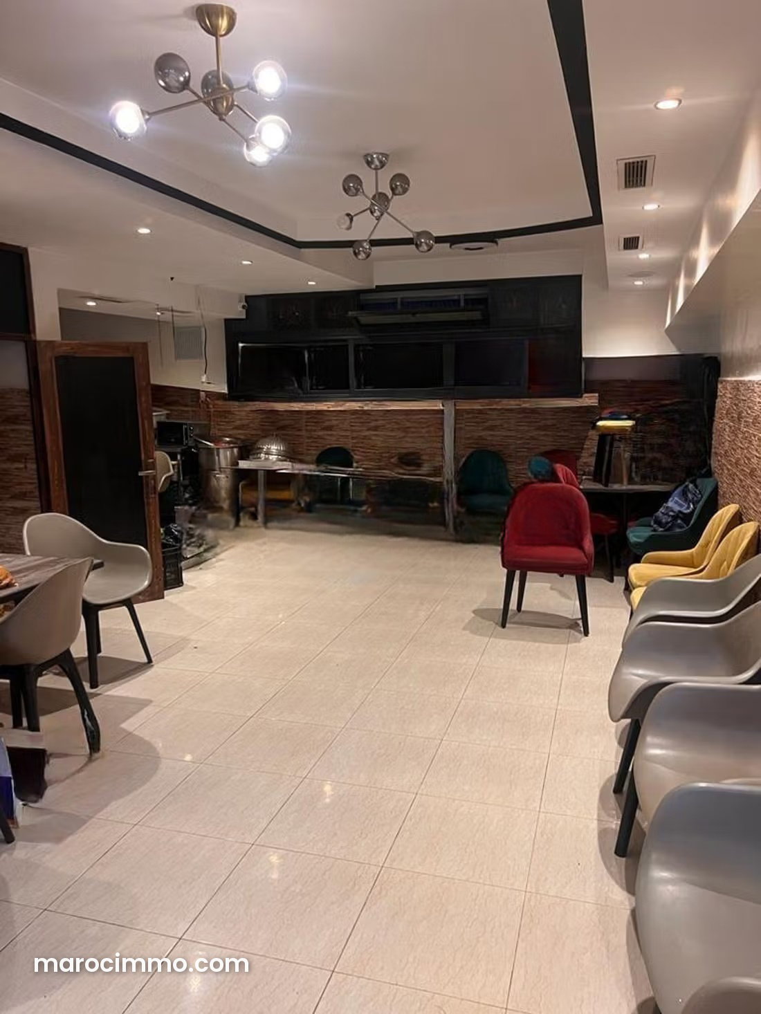 Local commercial 147 m² équipé, Mers Sultan, Casablanca — Casablanca