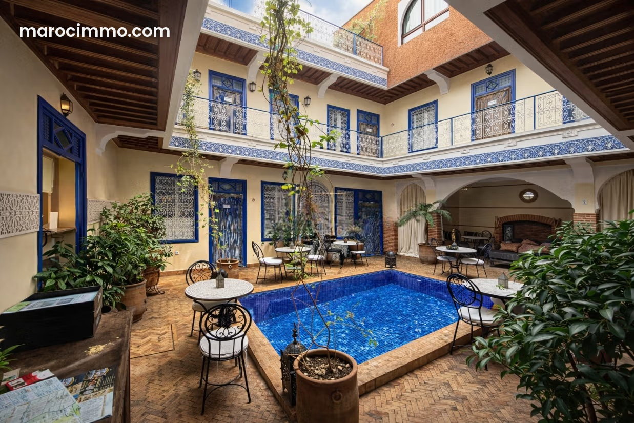 9-Room Guesthouse with Pool and Patio, Sidi Mimoun, Marrakech — Marrakesh