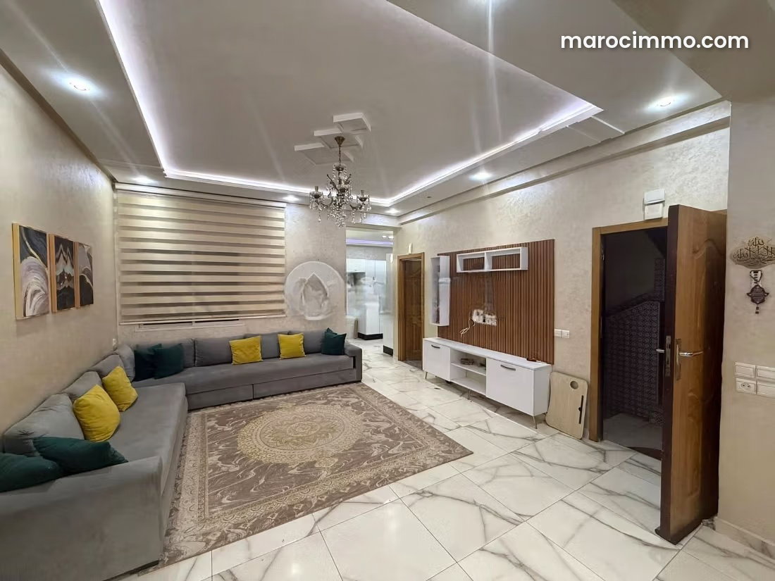 Appartement 98 m², 3 chambres, meublé avec garage, Sidi Moumen — Casablanca