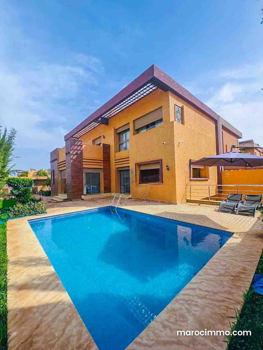 Furnished 3-Bedroom Villa with Pool, Ourika Road, Marrakech — Marrakesh