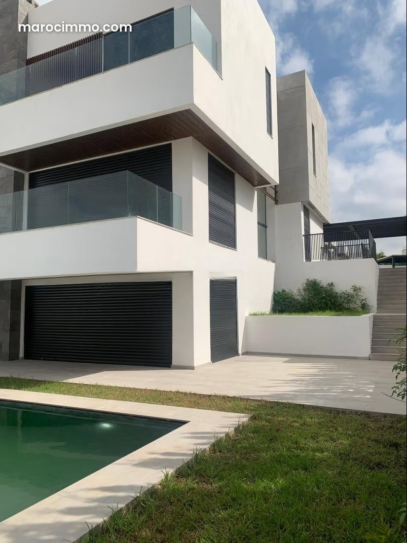 5-Bedroom Villa with Swimming Pool for Rent in Ville Verte, Bouskoura — Bouskoura
