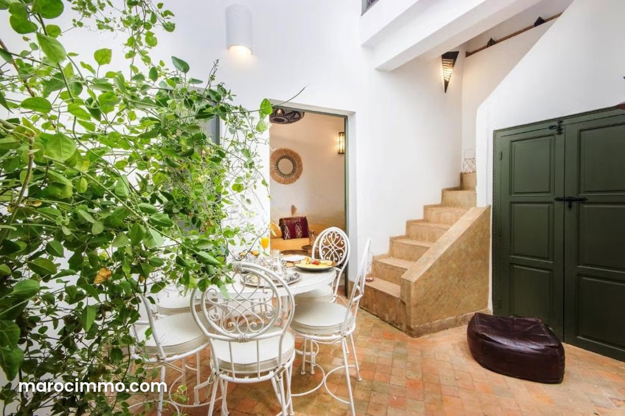 Furnished 3-bedroom riad, Ben Saleh, Marrakech, for sale — Marrakesh