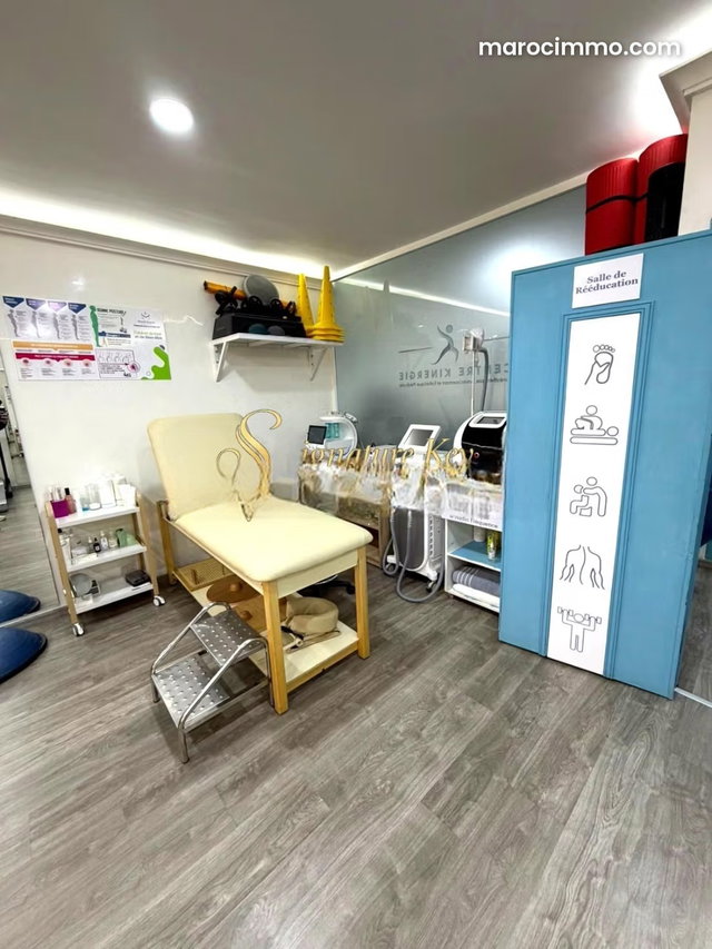 Bureau/cabinet kiné 80m² équipé centre ville tanger — 3