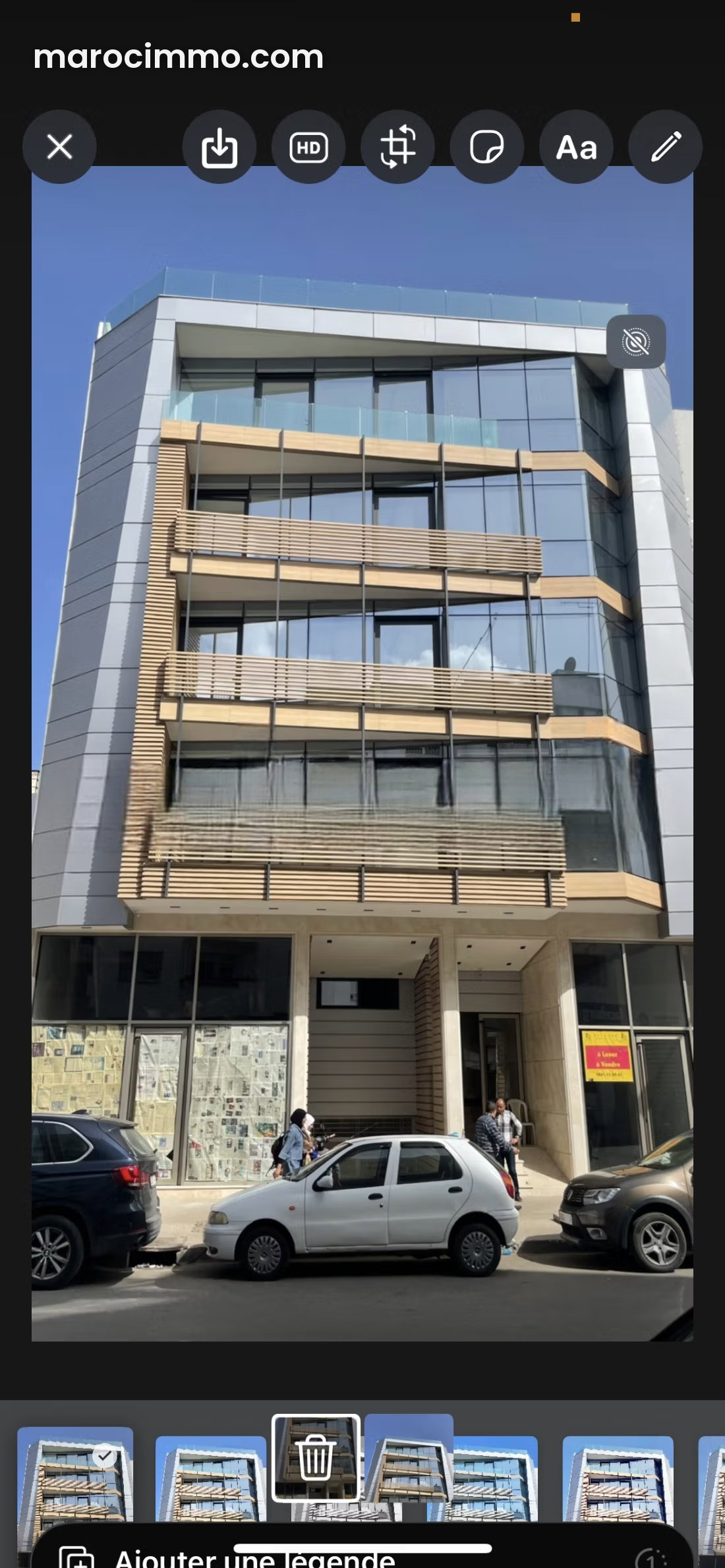 Bureau 600 m² à louer, Agdal, Rabat, immeuble entier 4 niveaux — Rabat