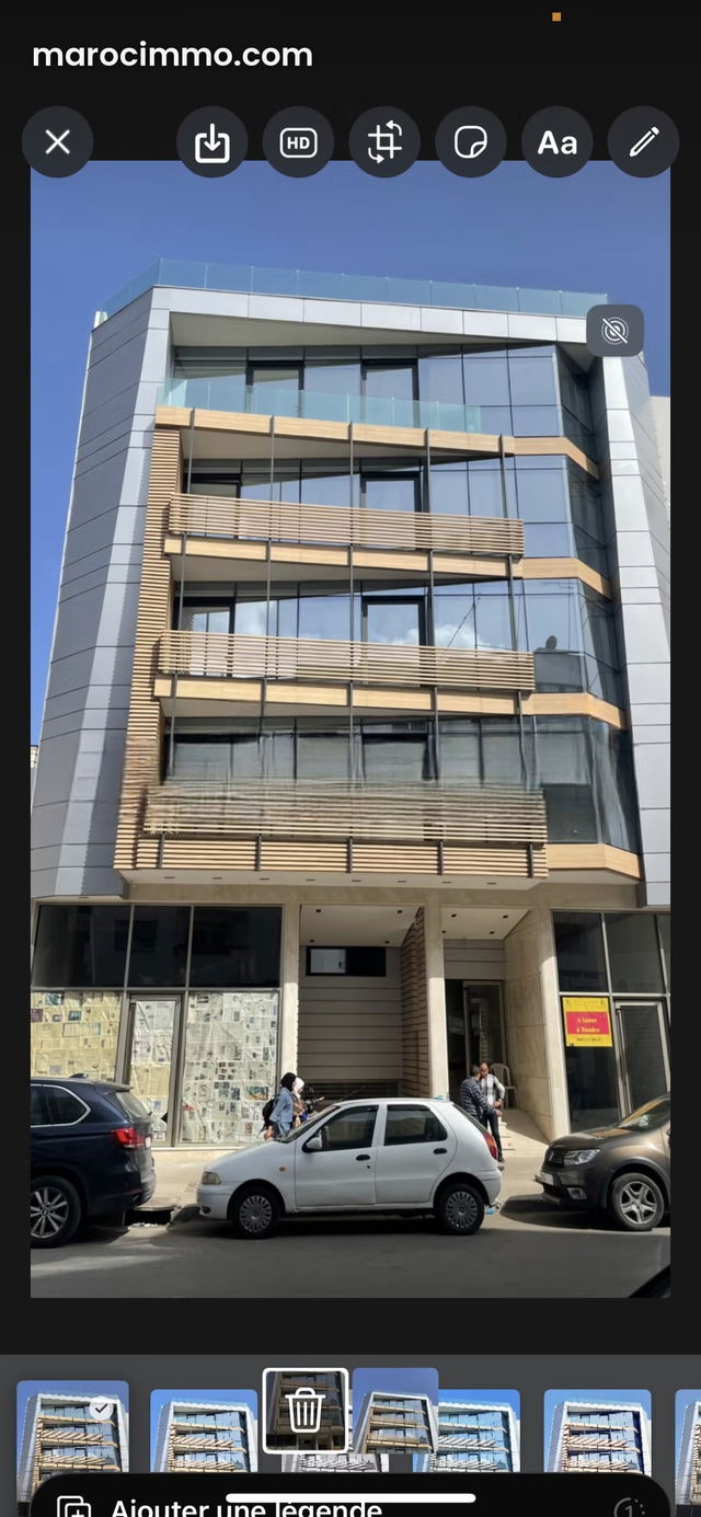 Immeuble pour location, R 4 Agdal — Rabat