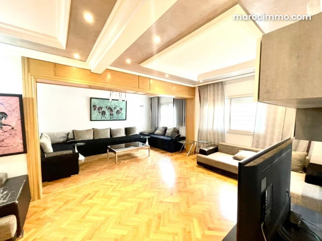 Furnished 156 sqm Apartment for Rent in Gauthier, Casablanca — Casablanca