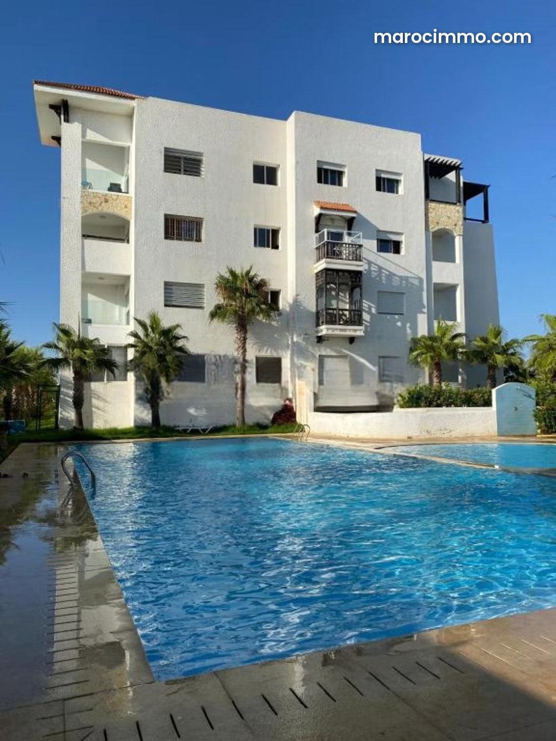 Appartement vue mer avec piscine et jardin, Asilah — Asilah