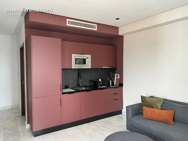 Appartement en location à Oasis. 1 belle chambre. Meublé — 4