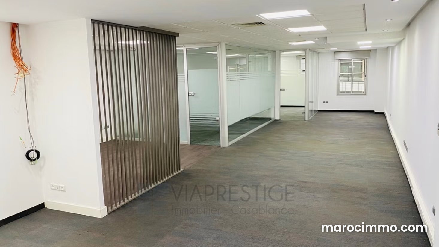 124 sqm Office in Palmier, Casablanca, with Unobstructed Views on the 6th Floor — Casablanca