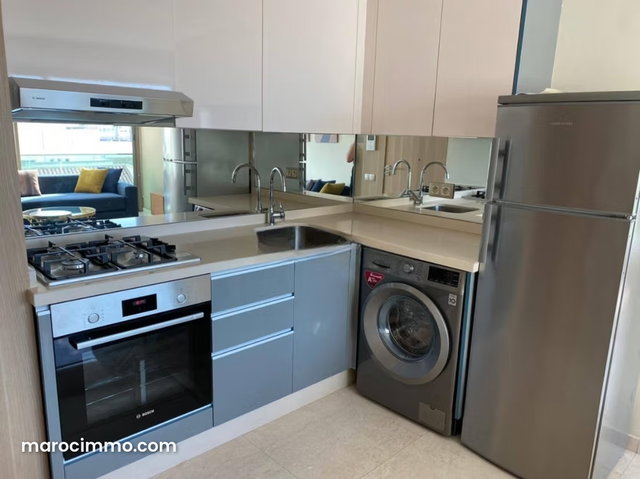 Studio meublé 48m² Bourgogne 7000 Dh — 3