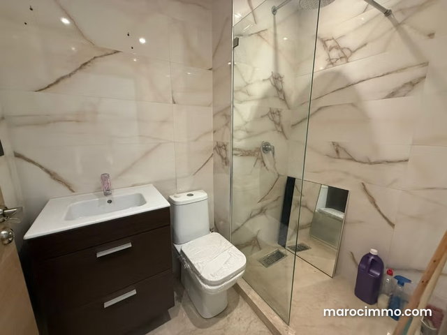Dar Bouazza – Location Appt RDC, PISCINE PRIVATIVE — 5