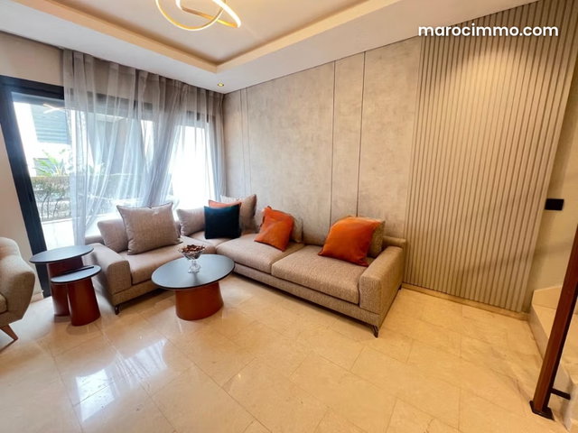 Duplex meublé à louer à Bouskoura On Hill — 3
