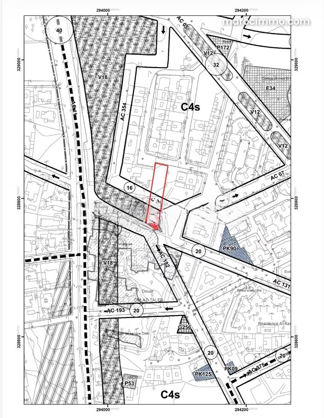 1,646 m² Plot of Land for Sale, Aïn Chock, Casablanca — Casablanca