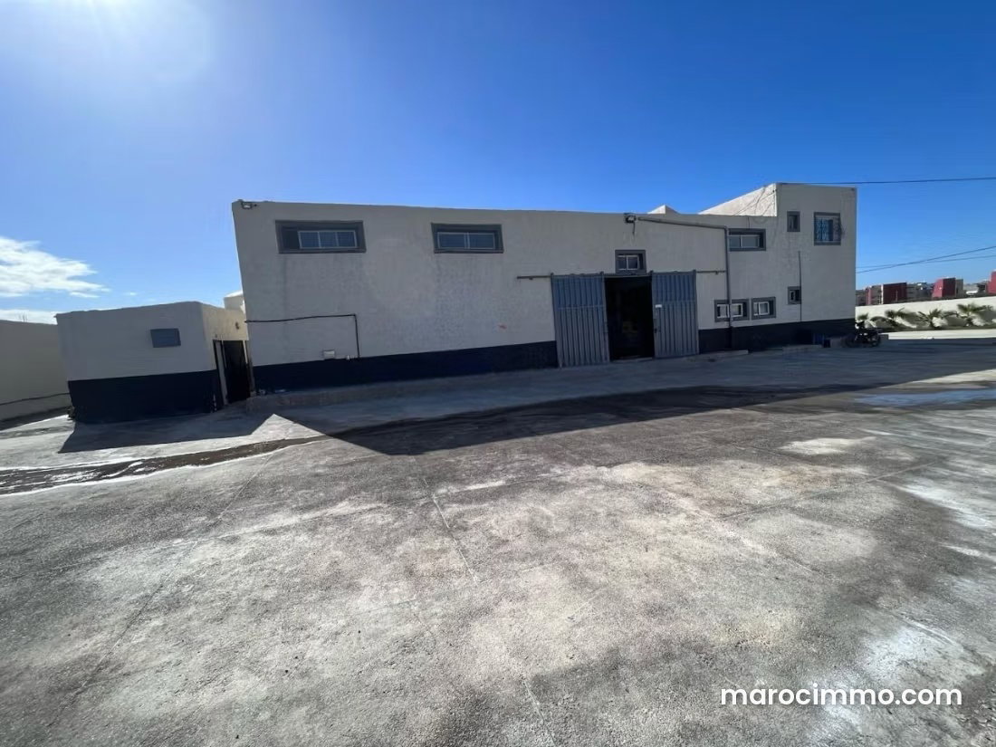 8,000 sqm commercial premises for lease, Had Soualem, industrial zone — Had Soualem