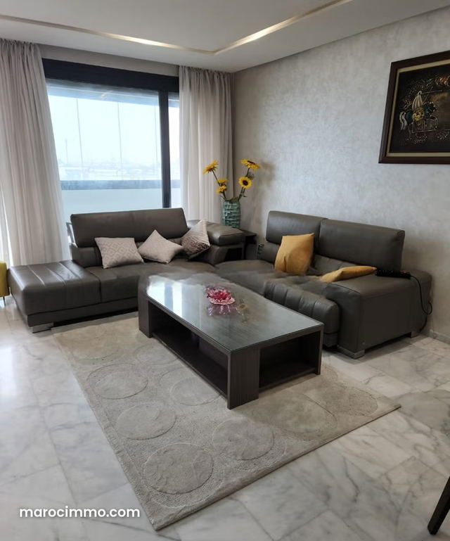 Bright Apartment for Rent in Hay Riad — Rabat