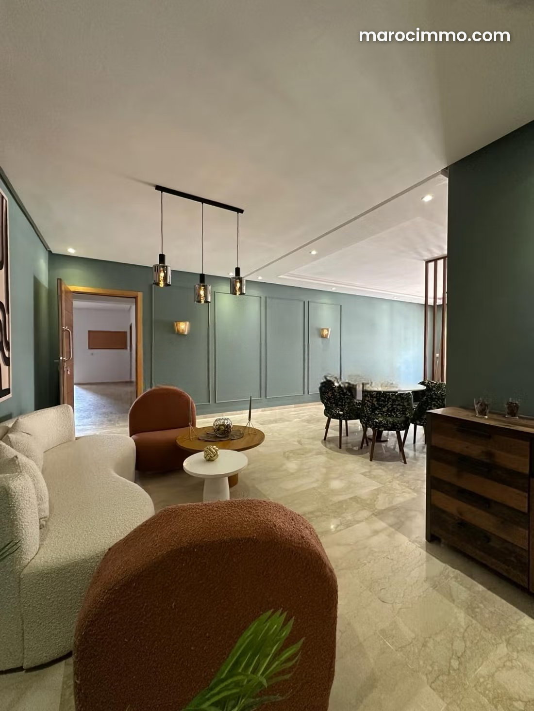 Appartement 80 m² avec garage, Victoria, Bouskoura — Bouskoura