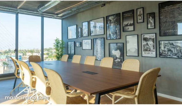 Bureau prime plug and play 500m2 sidi maarouf — 2
