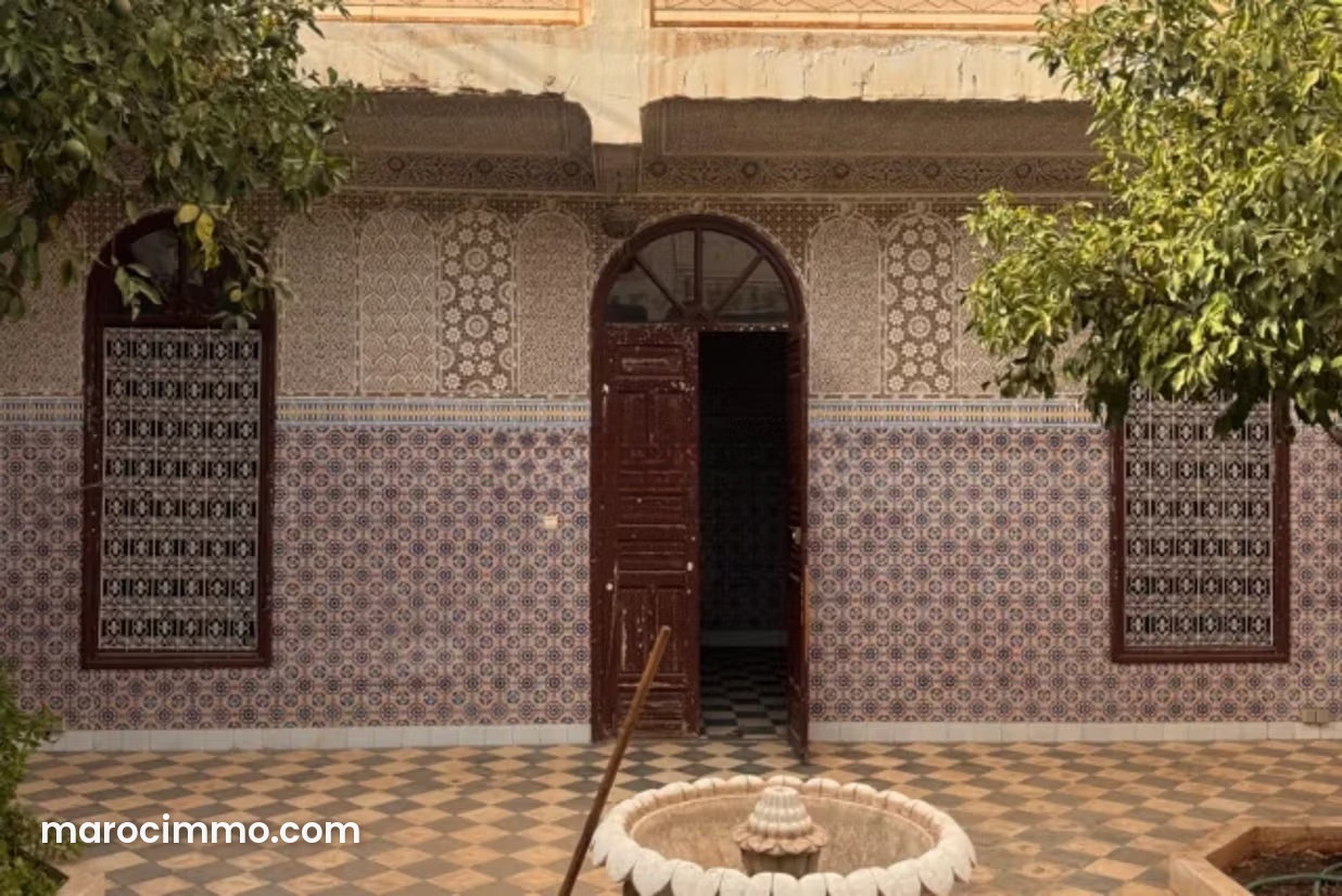 فرصة ذهبية رياض للترميم بحي بالموريي في مراكش — مراكش