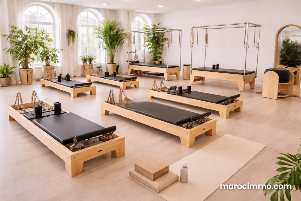 Studio Pilates clé en main à vendre à Guéliz Marrakech — Marrakech