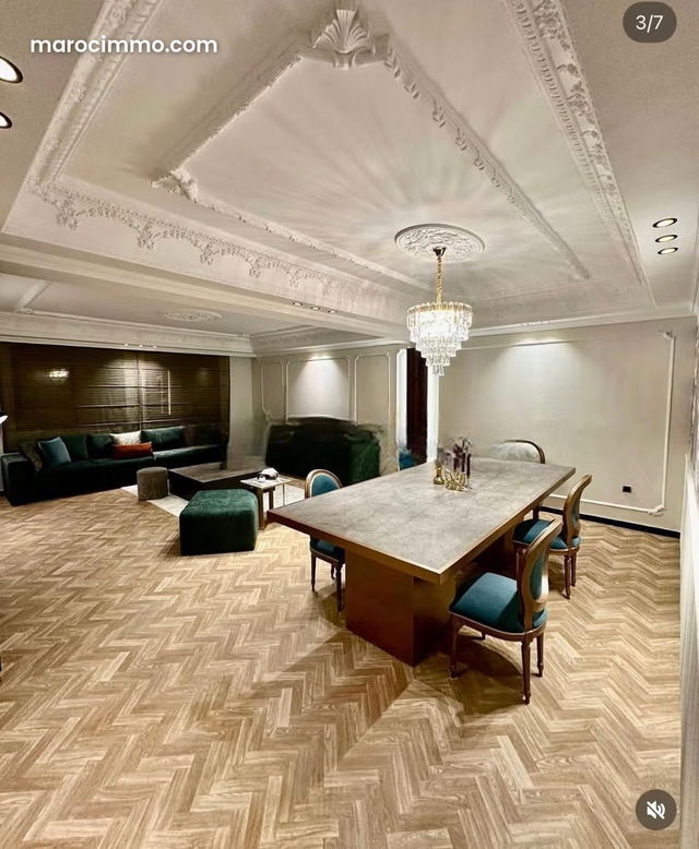 Location d'un appartement à Triangle d'Or. 1 Pièce. Bien meublé — Casablanca